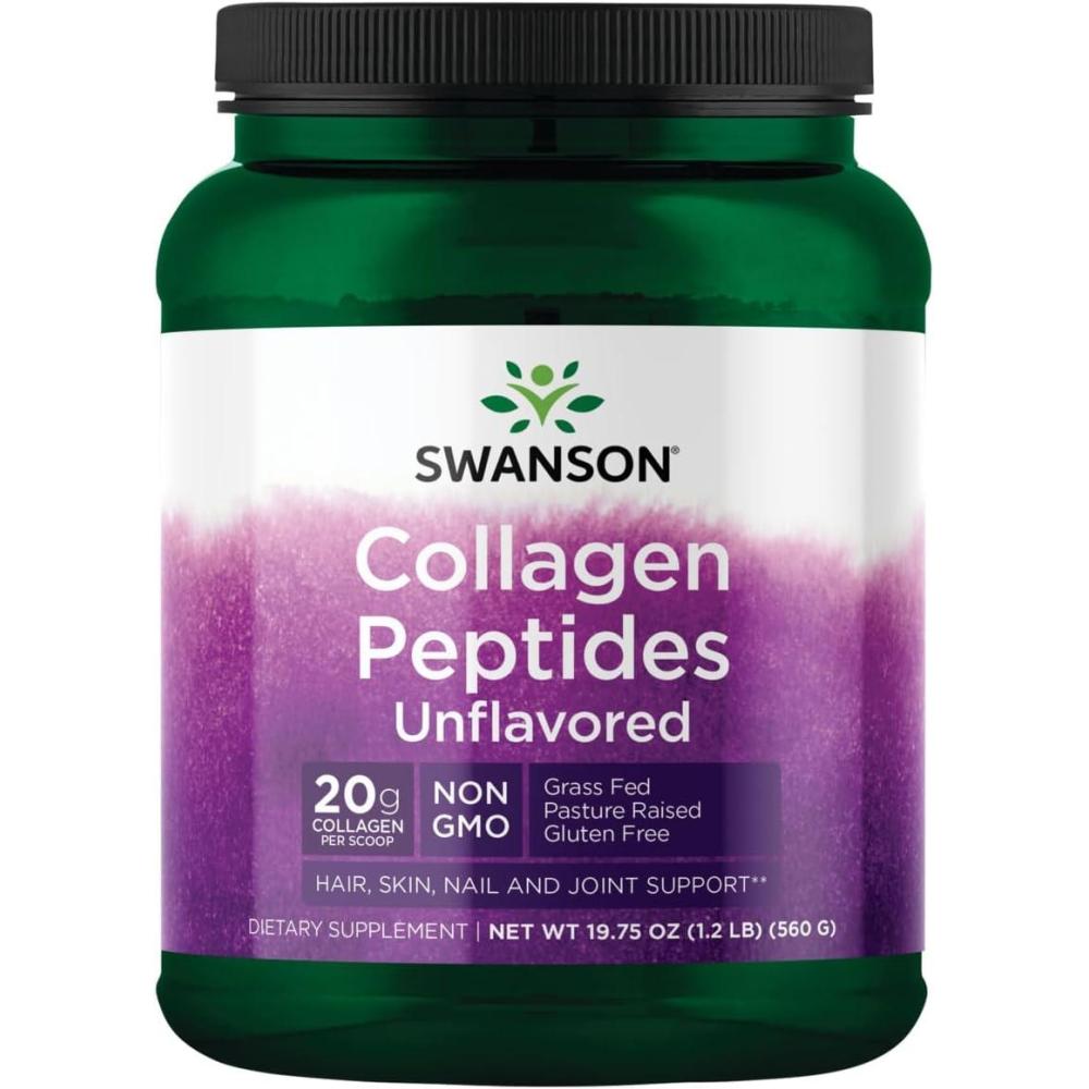 imageSwanson Collagen Peptides Unflavored 1975 oz Pwdr
