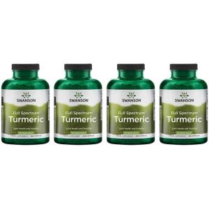 Swanson Turmeric 720 Milligrams 30 Capsules(240 Count (Pack of 4))
