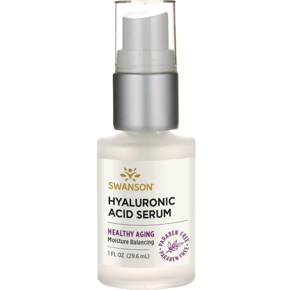 imageSwanson Hyaluronic Acid Serum  1 fl Ounce 296 ml  Moisturizing Serum for Skin Hydration and Youthful Appearance