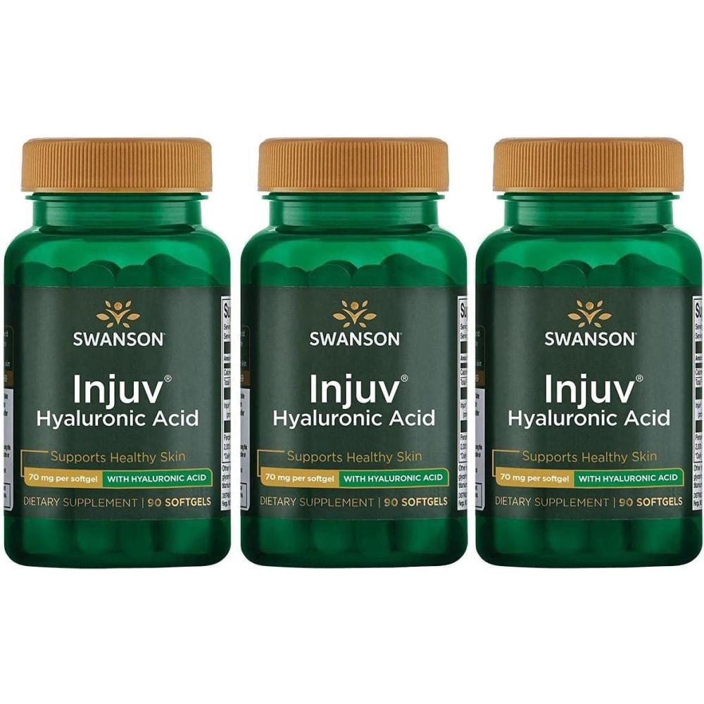 imageSwanson Injuv  Supports Natural Skin Moisture Retention  90 Softgels 140mg Each3