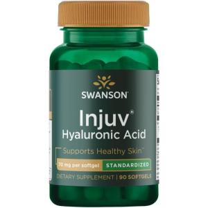 Swanson Injuv – Supports Natural Skin Moisture Retention – (90 Softgels, 140mg Each)(1)