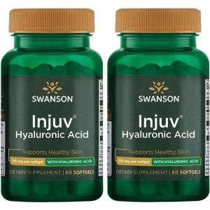 Swanson Injuv – Supports Natural Skin Moisture Retention – (90 Softgels, 140mg Each)(2)