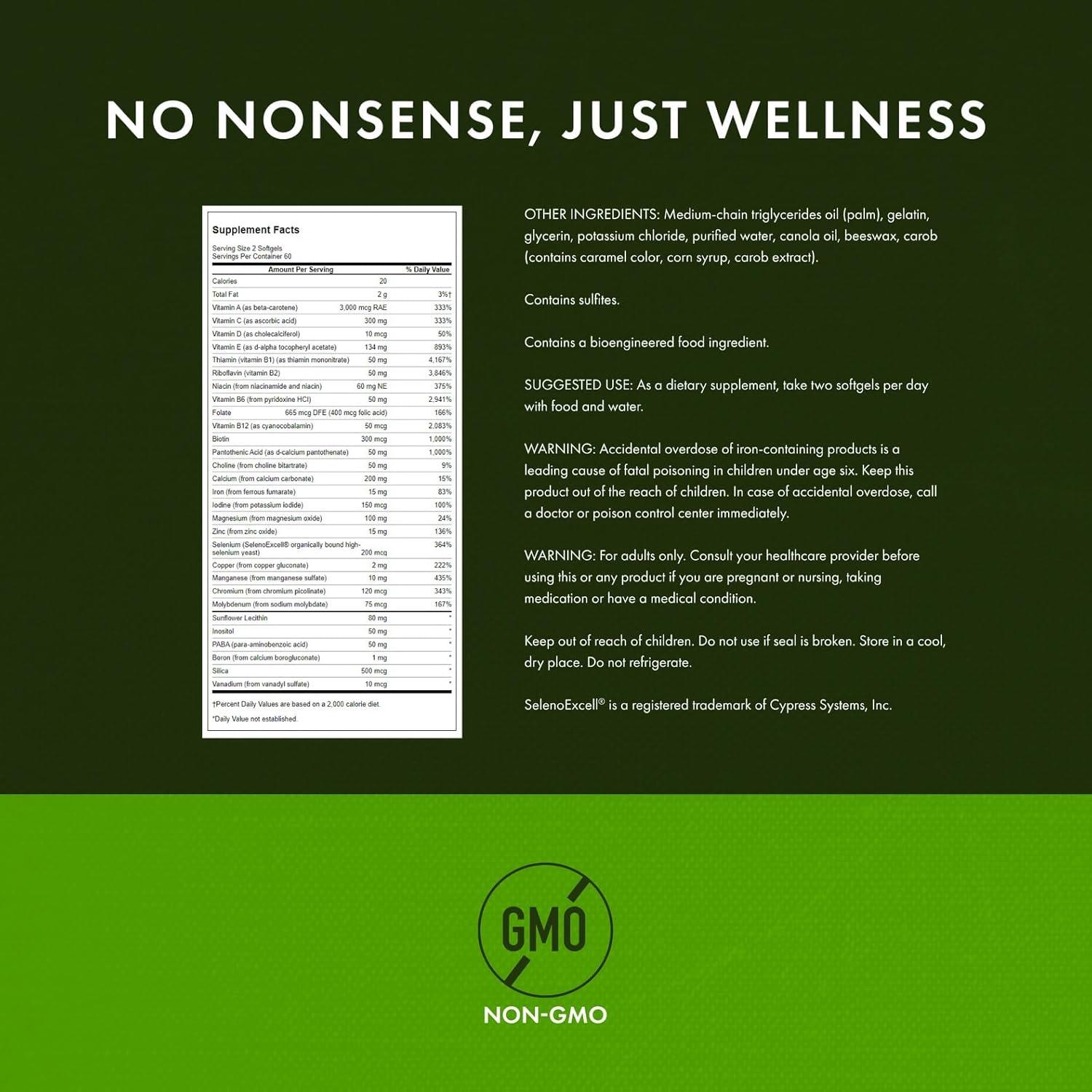 imageSwanson Multi High Potency 120 Sgels