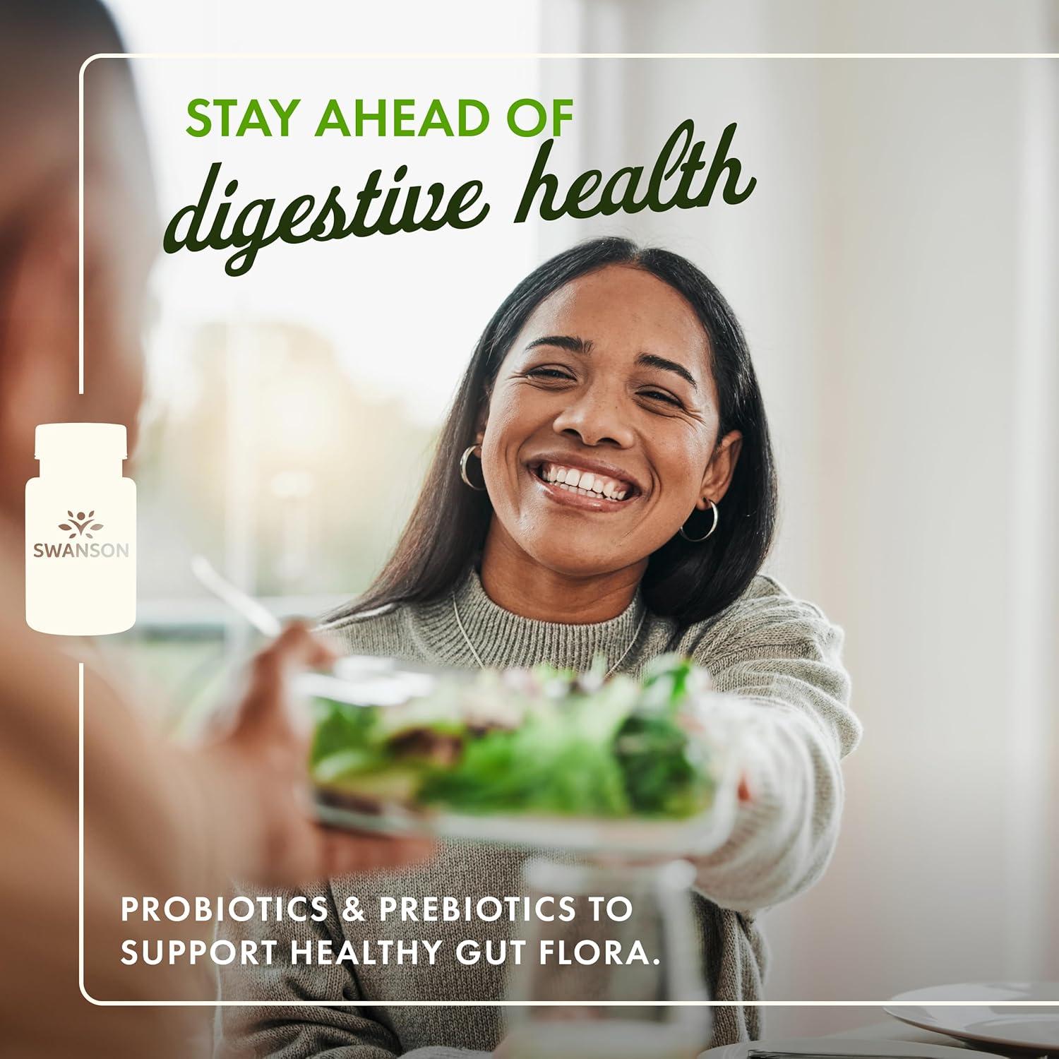 imageSwanson Prebiotic Capsules Promotes Friendly Flora Support amp Overall Digestive Health Prebiotic Fiber Promoting Gut Health amp Immune Health Support 120 Veggie Capsules 750mg Each 1 Pack120 Count Pack of 1