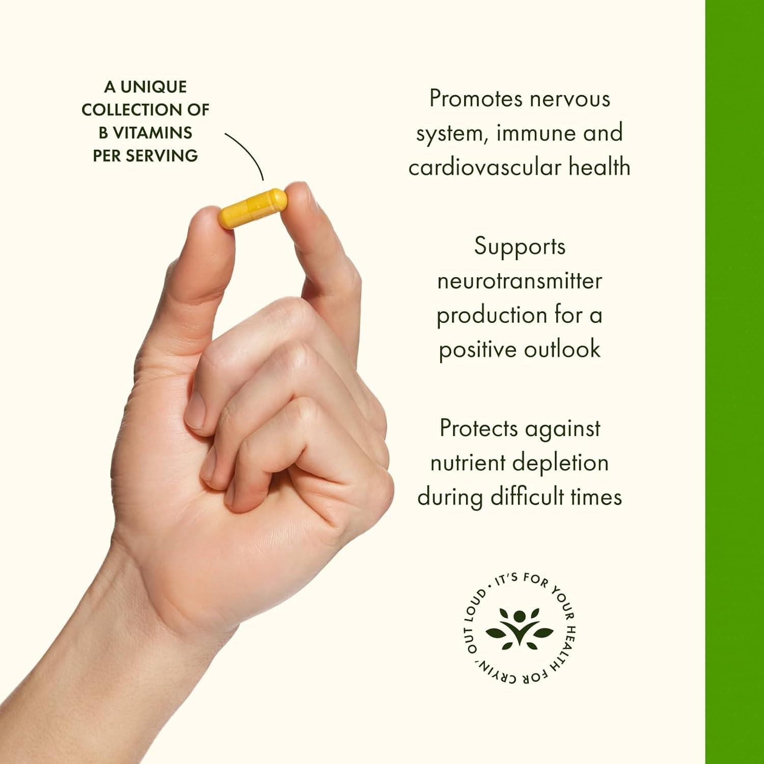 imageSwanson Vitamin B100 Vitamin Supplement Promoting Energy amp Metabolism Support High Potency Formula Supporting Heart Health Brain Health amp Nervous Function 100 Capsules