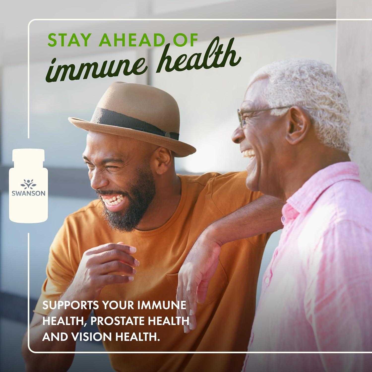 imageSwanson Zinc Picolinate Mineral Supplement Promoting Prostate Health Vision Health amp Immune Support Body Preferred Form of Chelated Zinc 60 Capsules 22mg Each60 Count Pack of 3