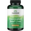 imageSwanson 100 Pure Defatted Desiccated Beef Liver 500 Milligrams 120 Capsules