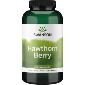 Swanson Hawthorn Berry – Antioxidant, Circulation Support (250 Capsules, 565 mg Each)(250 Count (Pack of 1))