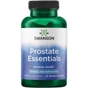 Swanson Prostate Essentials – Mineral and Herbal Supplement Promoting Prostate Health Support – Zinc andSaw Palmetto Formula Aiding Urinary Tract Flow and Bladder Control -(90 Veggie Capsules) 1 Pack