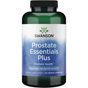 Swanson Prostate Plus – Natural Supplement for Men Promoting Healthy Urinary Tract Flow & Frequency – Supporting Overall Prostate Health 90 Veg Capsules(90 Count (Pack of 1))