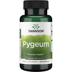 Swanson Pygeum – Herbal Supplement Promoting Male Prostate Health, Bladder, and Urinary Tract Health Support – Mens Health Supplement – (100 Capsules, 125mg Each)(100 Count (Pack of 1))