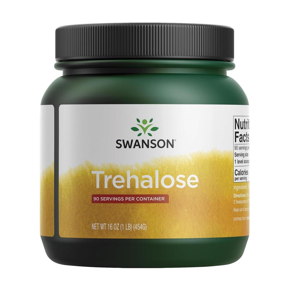 imageSwanson 100 Pure Trehalose 16 Ounce 1 lb 454 g Pwdr1