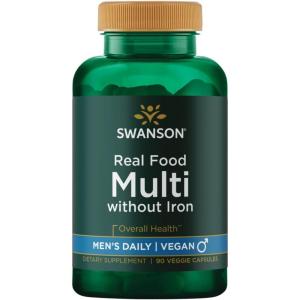 Swanson ADV Real Food Multi Mens 90VEGAN CP