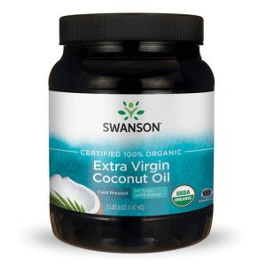 Swanson ORGANIC EX VIRGN COCONUT OIL 3LB 6OZ