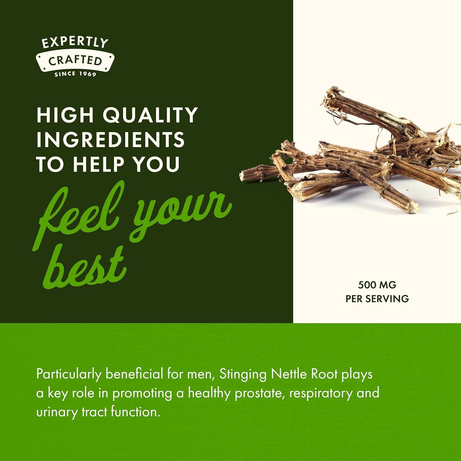 imageStinging Nettle Root 500 mg 100 Caps100 Count Pack of 1