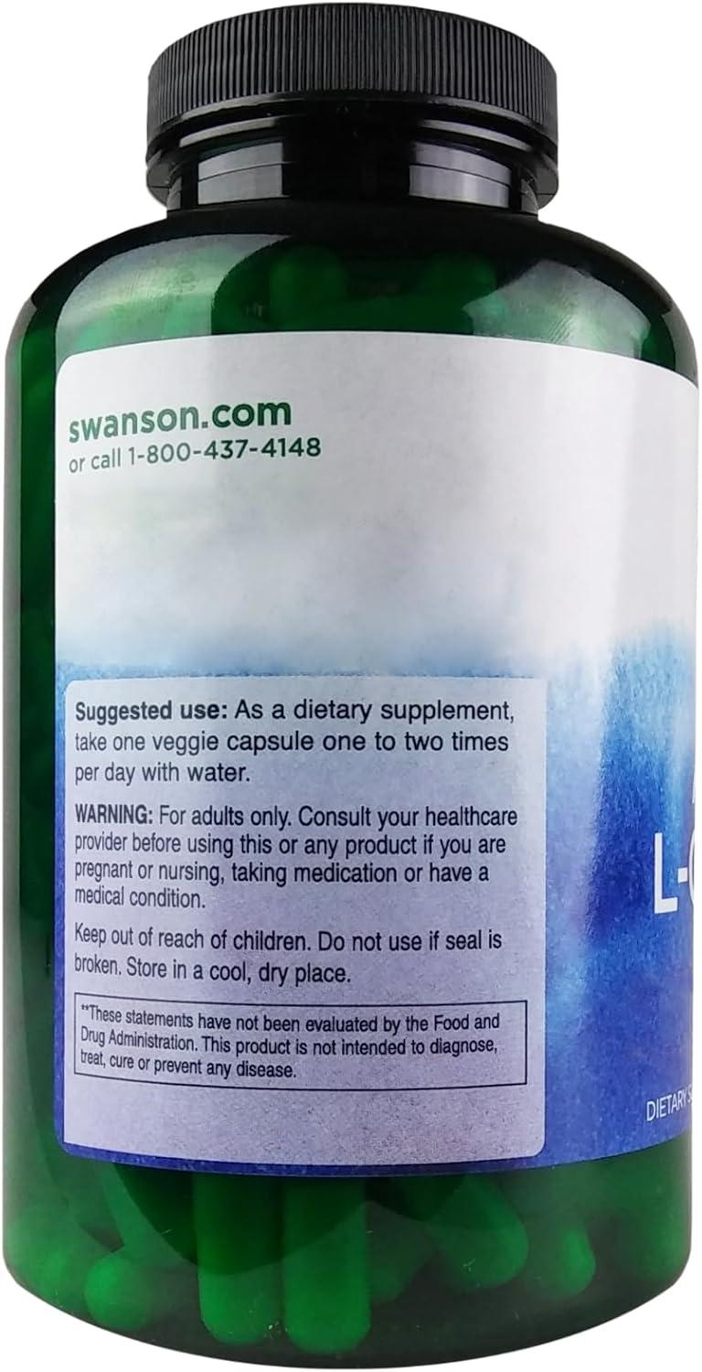 imageSwanson Acetyl LCARNITINE 500MG 240 Veg Cap