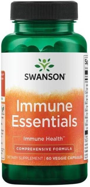imageSwanson COND Immune Essentials 60 Veg CAPS60 Count Pack of 1