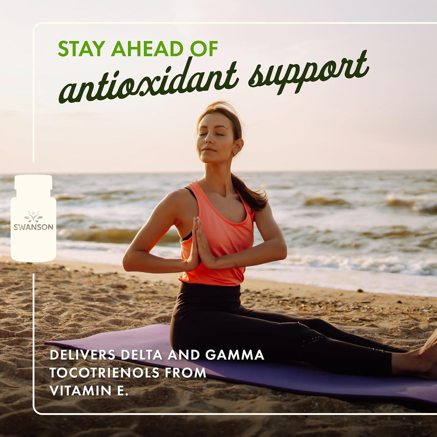 imageSwanson Double Strength Tocotrienols Antioxidant 60 Liquid Capsules 100mg Each60 Count Pack of 2