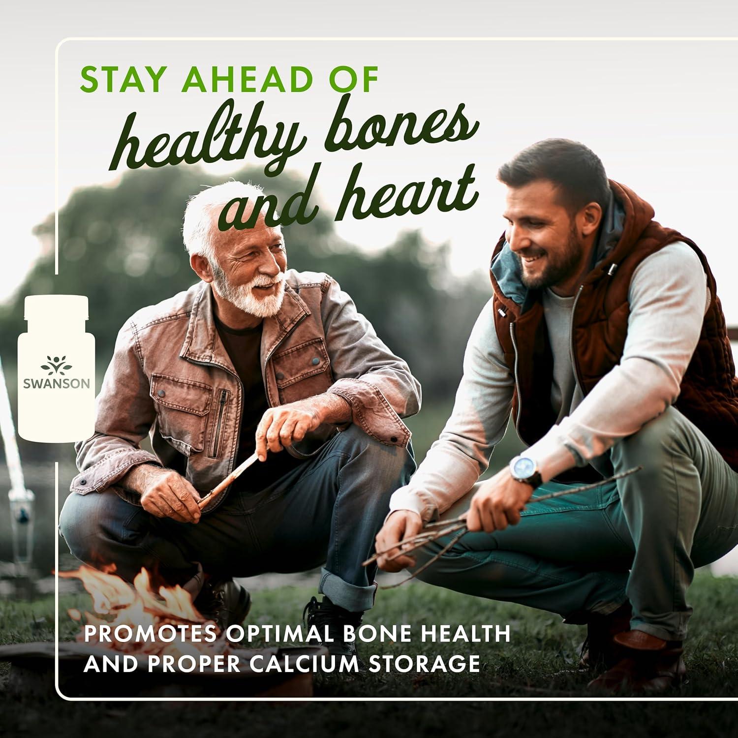 imageSwanson Maximum Strength Vitamin K2 Menaquinone7Vitamin Supplement Supporting Cardiovascular and Bone HealthMade from Japanese Natto to Help Regulate Calcium 30 Softgels 200mcg Each30 Count Pack of 1