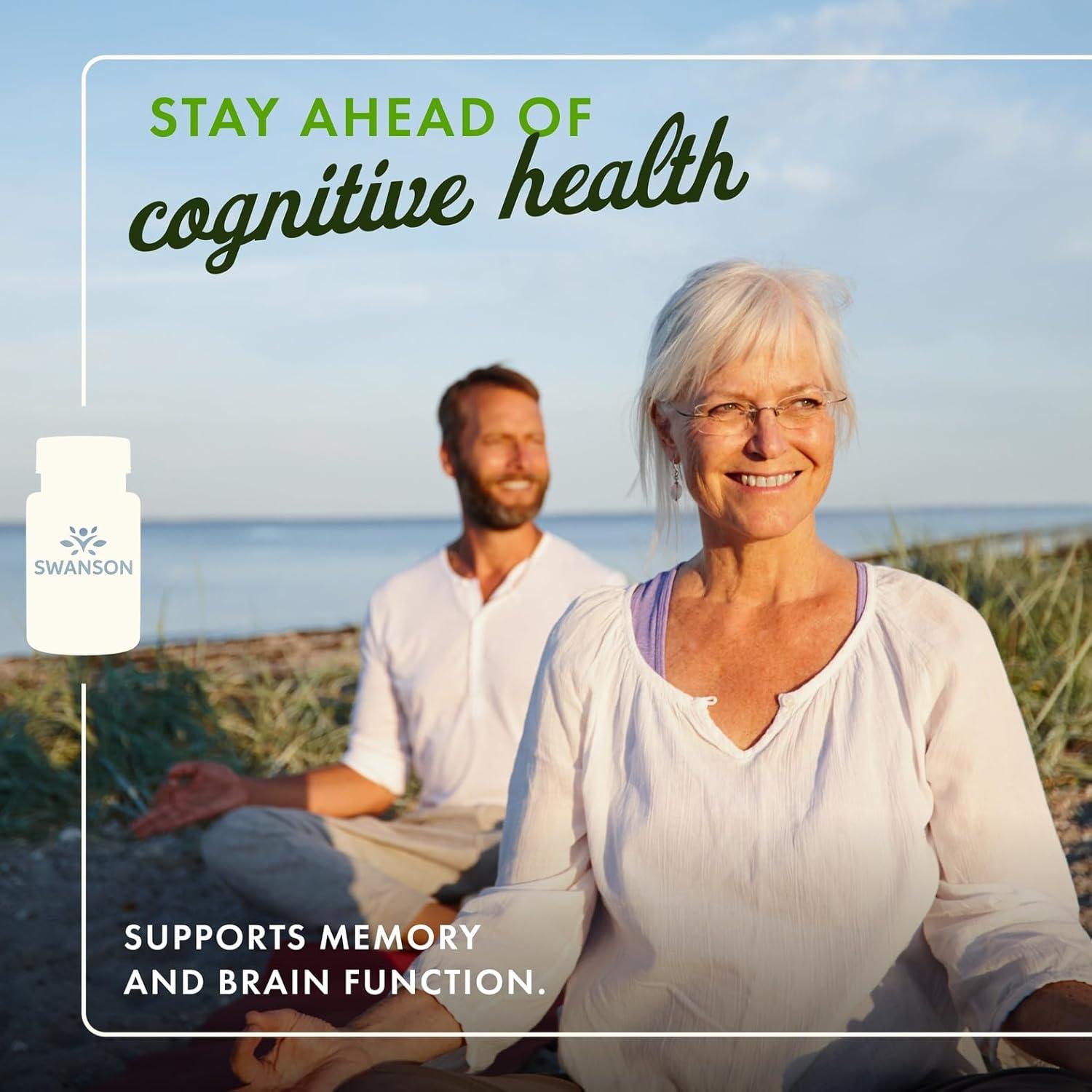 imageSwanson Phosphatidylserine Memory Brain and Cognitive Health Support Phospholipid TripleStrength Complex Supplement 300 mg 30 Capsules