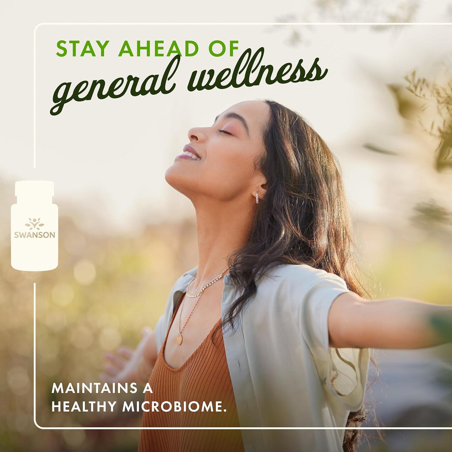 imageSwanson Probiotic Digestive Health Supplement w 1 Billion CFU per Capsule Natural Formula Supporting Bowel Regularity amp Daily Wellness 120 Capsules 4 Pack120 Count Pack of 2