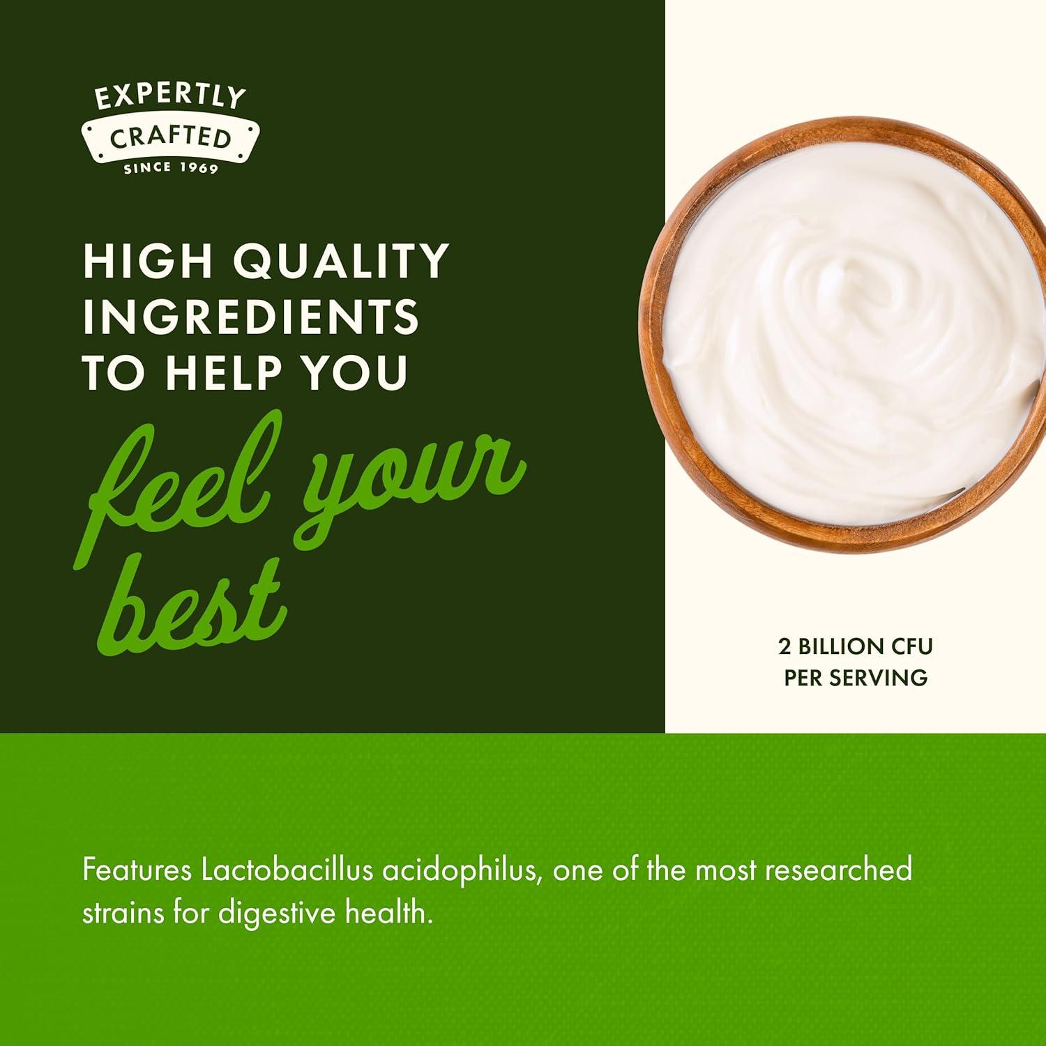 imageSwanson Probiotic Digestive Health Supplement w 1 Billion CFU per Capsule Natural Formula Supporting Bowel Regularity amp Daily Wellness 120 Capsules 4 Pack120 Count Pack of 2