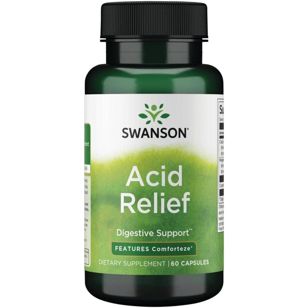 imageSwanson Acid Relief 60 Capsules