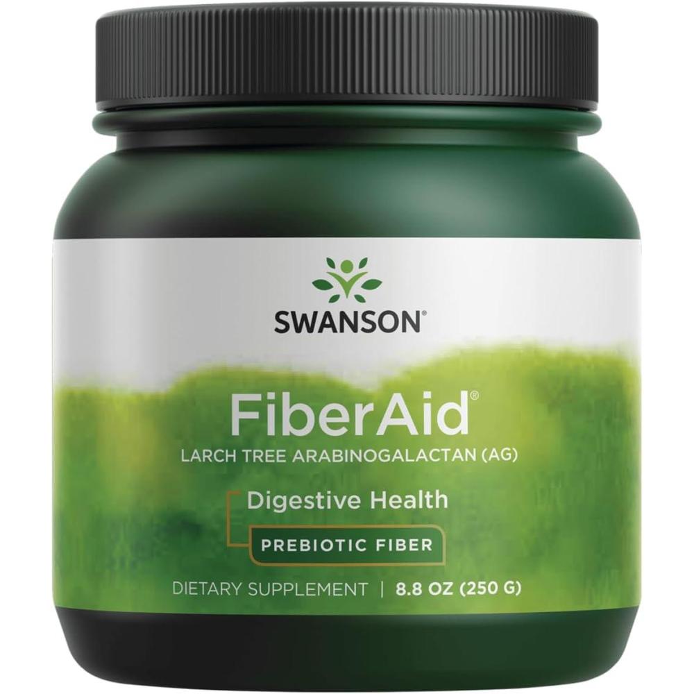 imageSwanson FiberAid Larch Tree Arabinogalactan AG Powder Fiber Drink Mix Promoting Digestive Health and Supports Gastrointestinal Health 88oz