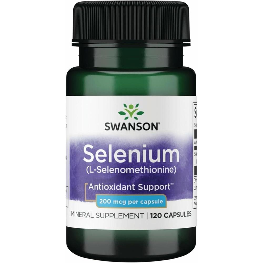 imageSwanson Semsc Selenium 200 mcg 120 Capsules