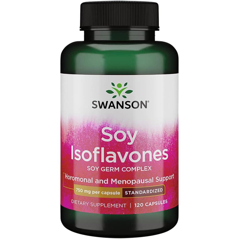 imageSwanson Soy ISOFLAVONES STD 750 MG 120 CAPS