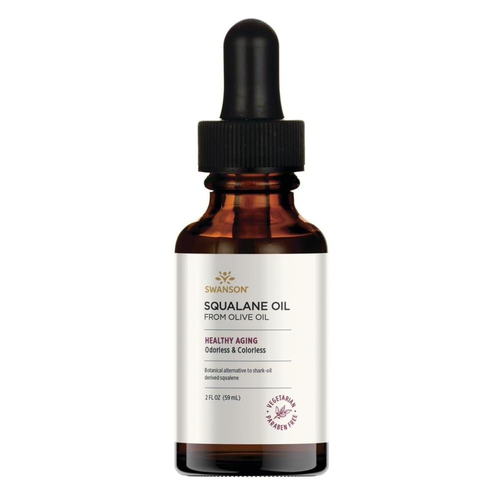 imageSwanson Vegetarian Squalane Oil 2 fl Ounce 59 ml Liquid