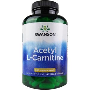 Swanson Acetyl L-CARNITINE 500MG 240 Veg Cap