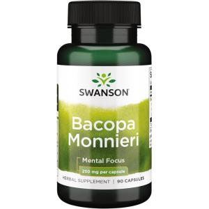 Swanson Bacopa Monnieri Extract Bacognize 250 Milligrams 90 Capsules(90 Count (Pack of 1))
