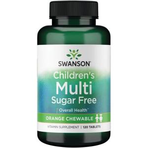 Swanson Child Multi Sugar Free ORNG 120 TABS