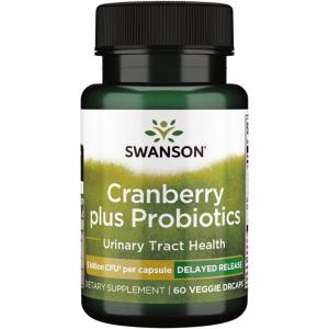Swanson Cranberry Probiotic 5 Billion Cfu 60 Veg Capsules