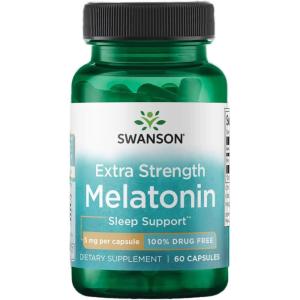 Swanson Extra Strength Melatonin 5mg 60 Capsules