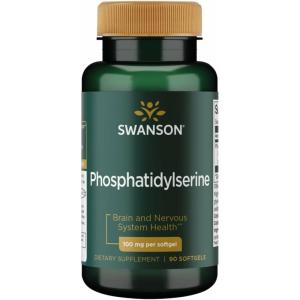 Swanson Phosphatidylserine 100 Milligrams 90 Sgels(90 Count (Pack of 1))