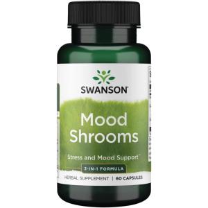 Swanson Shrooms – 3-in-1 Formula 60 Caps