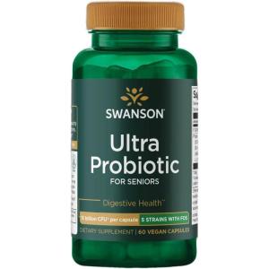 Swanson Ultra Probiotic for Seniors 30 Billion Cfu 60 Veg Capsules