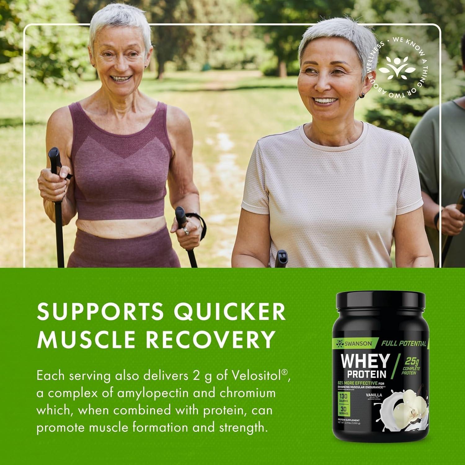 imageSwanson Full Potential Whey Protein  Vanilla