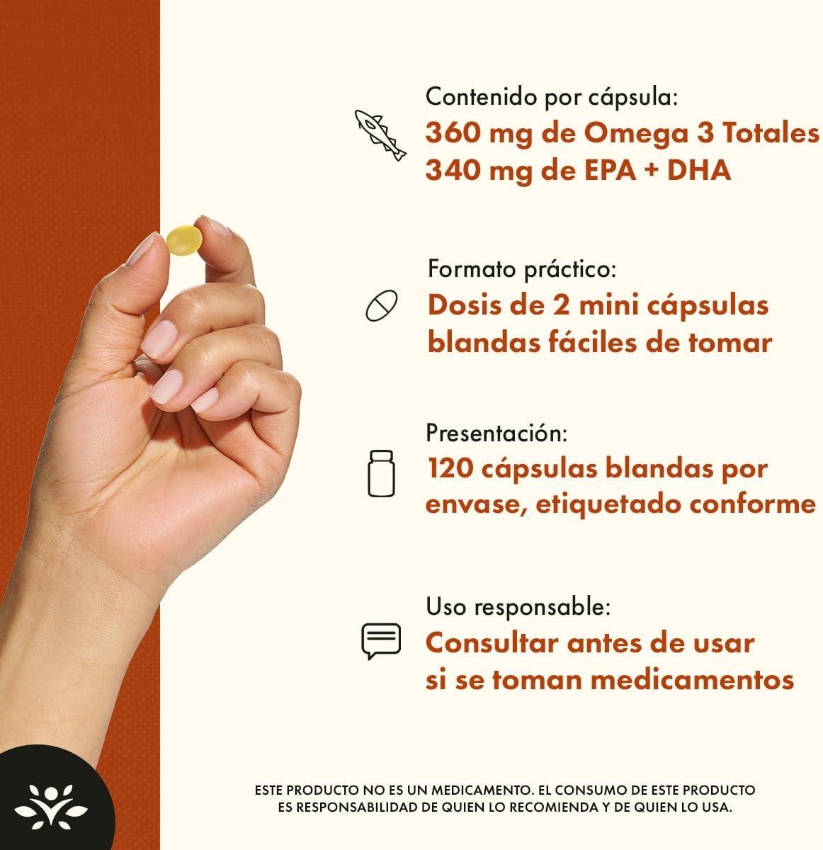 imageSwanson High Concentrate Omega3 Fish Oil  Essential Fatty Acids  120 Softgels 680mg Each