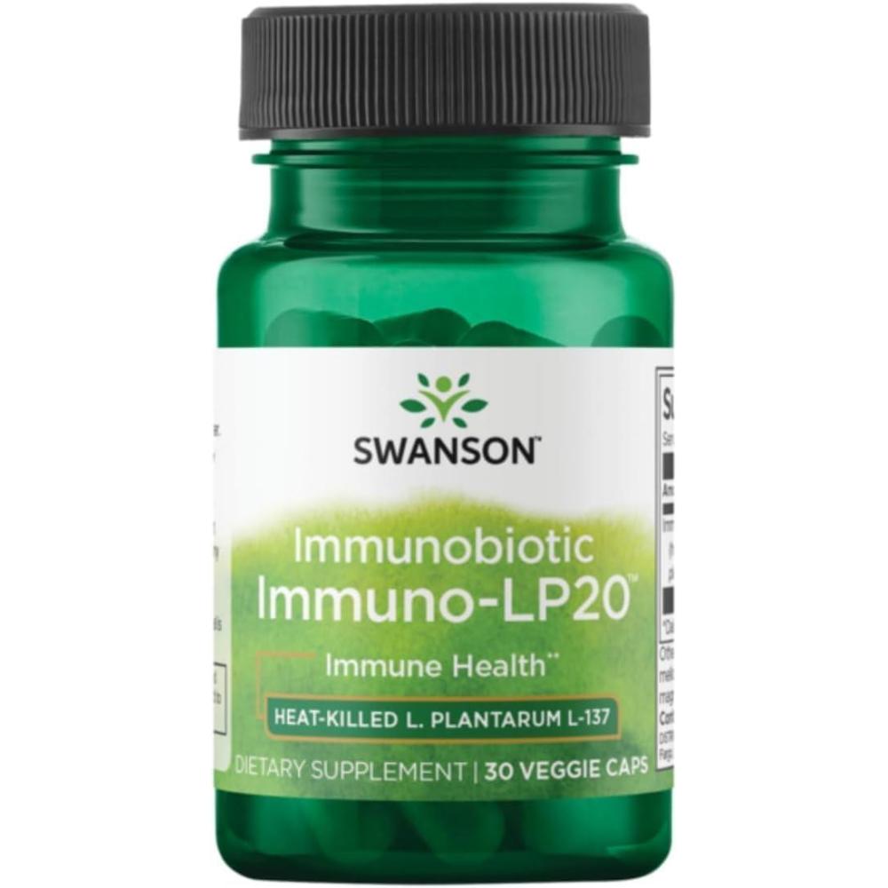 imageSwanson Immunobiotic ImmunoLp20 50 Milligrams 30 Veg Capsules30 Count Pack of 1