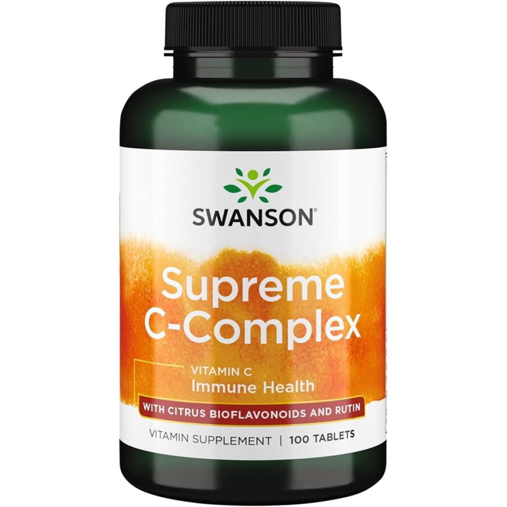 imageSwanson Supreme Vitamin C Complex 100 Tabs