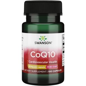 Swanson Coq10 10 Milligrams 100 Capsules