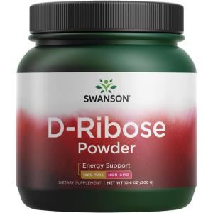 Swanson ULT D-RIBOSE Powder Non-GMO 10.6 OZ