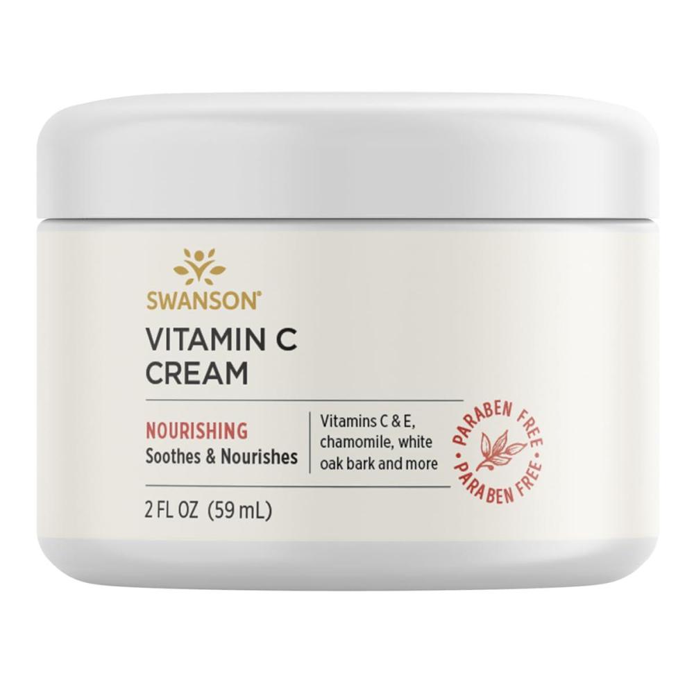 imageSwanson Vitamin C Cream 2 fl Ounce 59 ml Nourishing Cream for Skin Health and Radiance