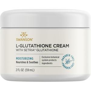 Swanson L-Glutathione Cream with Setria 2 fl Ounce (59 ml) Cream