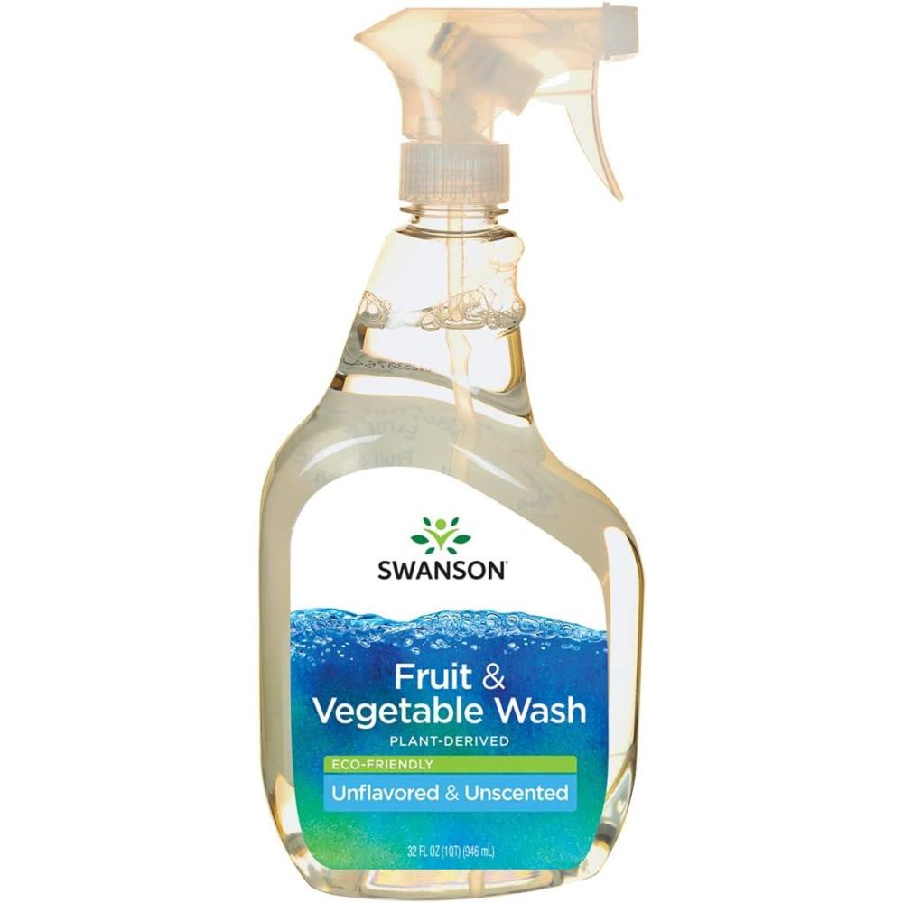imageSwanson EcoFriendly Fruit amp Vegetable Wash 32 fl Ounce 946 ml Liquid