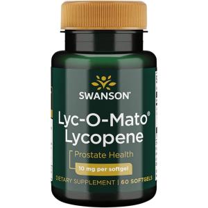 Swanson Lyc-O-Mato Lycopene 10 Milligrams 60 Sgels