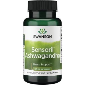 Swanson UL SENSORIL ASHWAGANDHA 125MG 120CAP